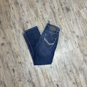 BKE Jeans Men's Size 29S Blue Dark Wash Carter Straight Leg Denim